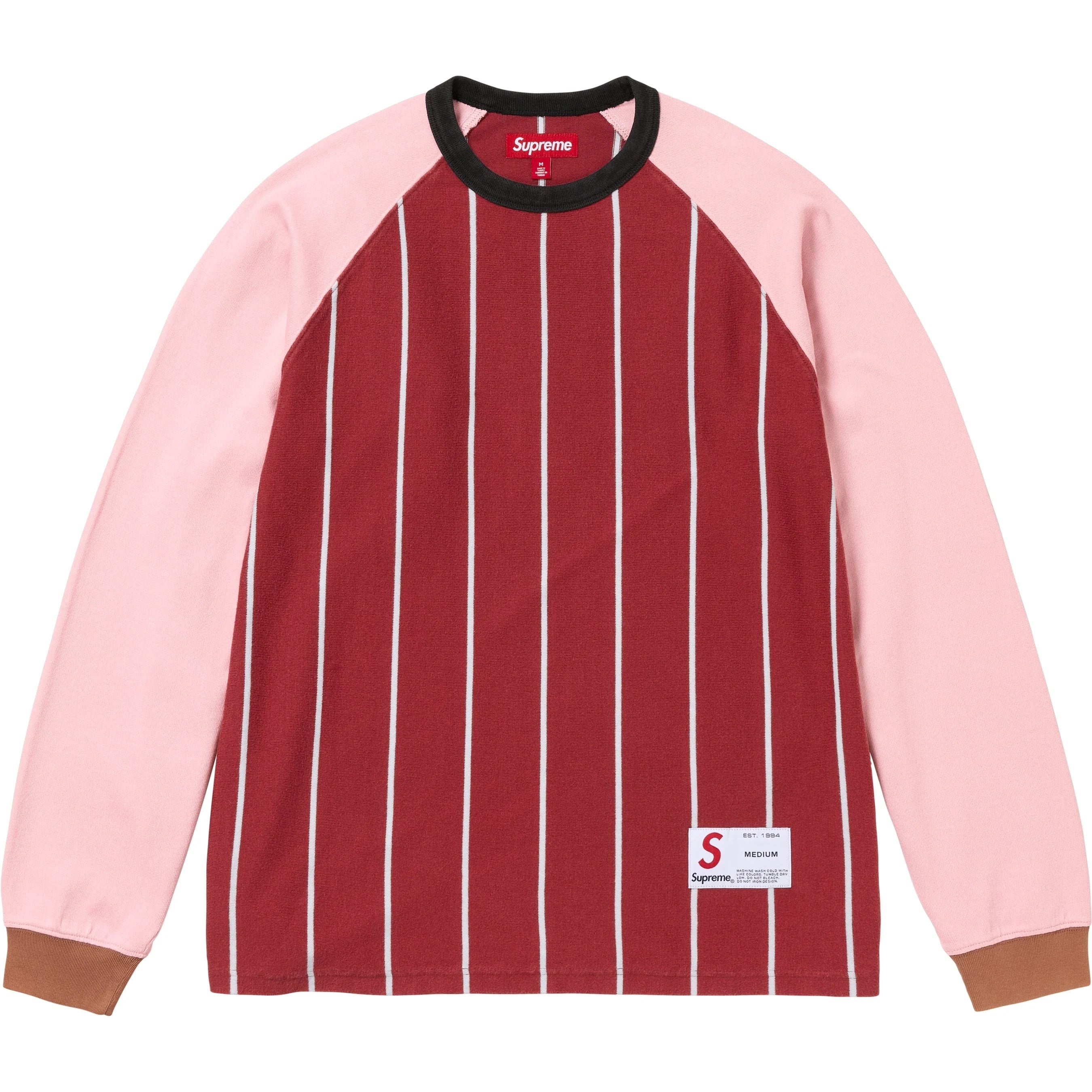 Stripe Raglan L/S Top view 10